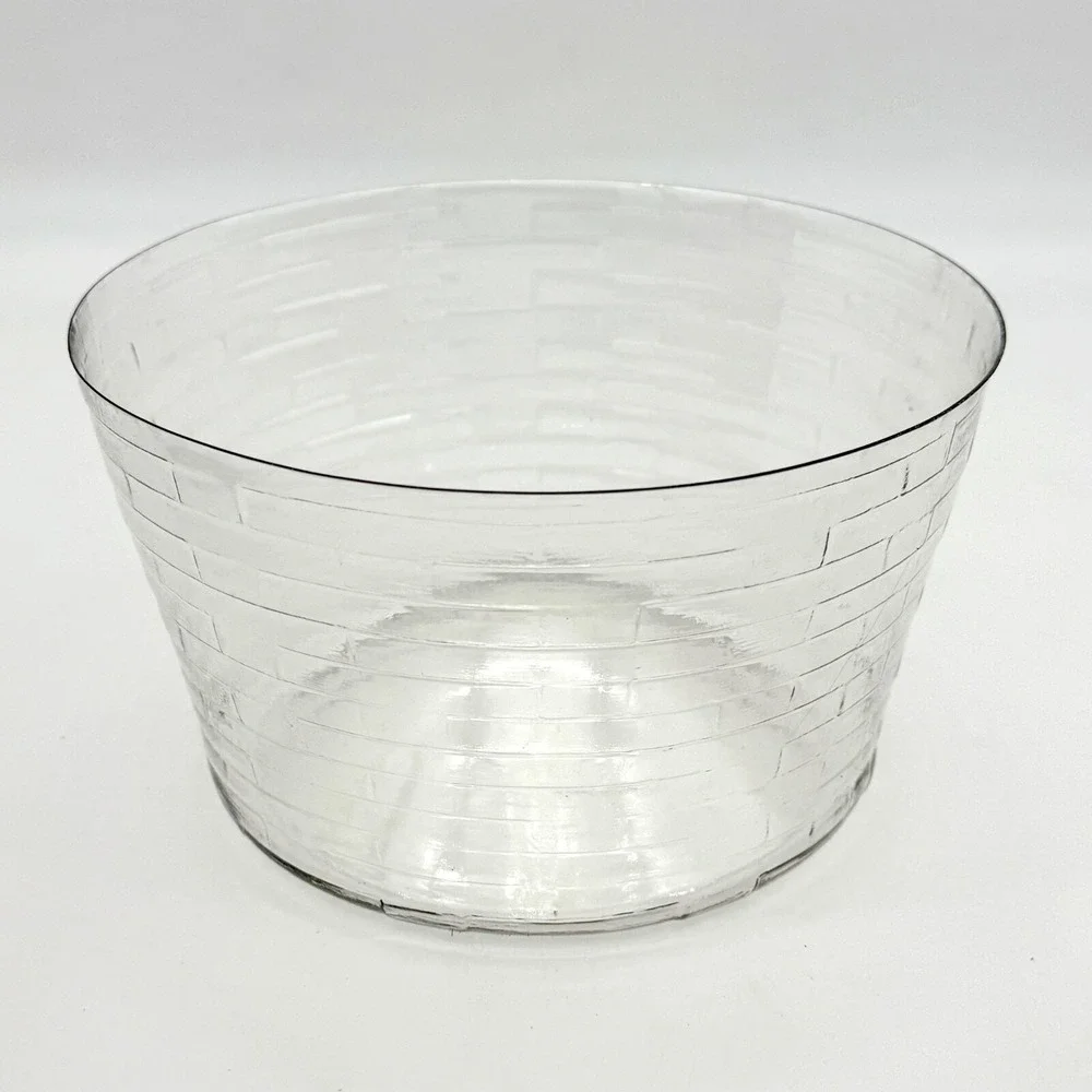 Longaberger 1999 Collectors Club HOMESTEAD Basket Combo liner, & Handle Tie